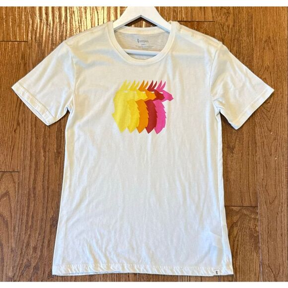 Cotopaxi llama sequence white tshirt size small - Picture 9 of 10